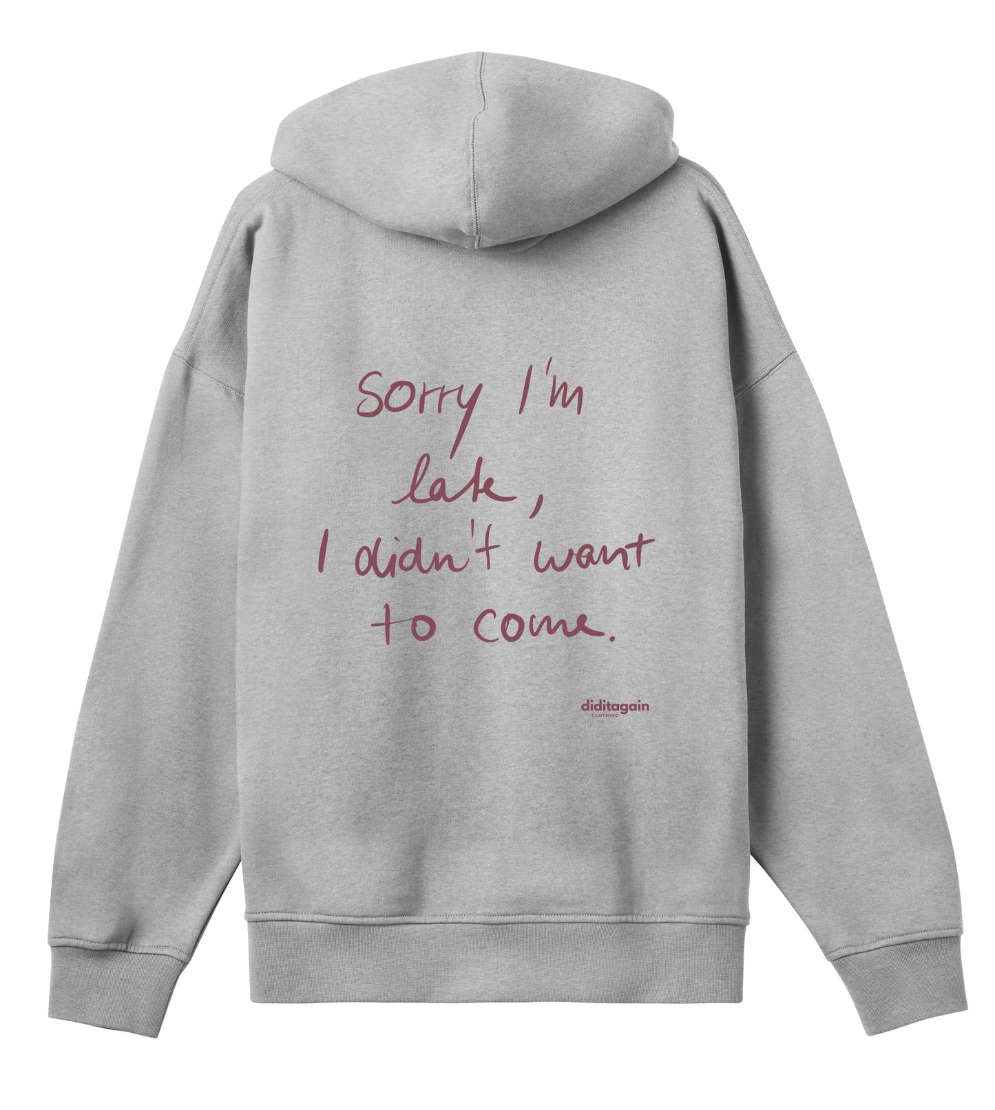 SORRY I'M LATE HOODIE